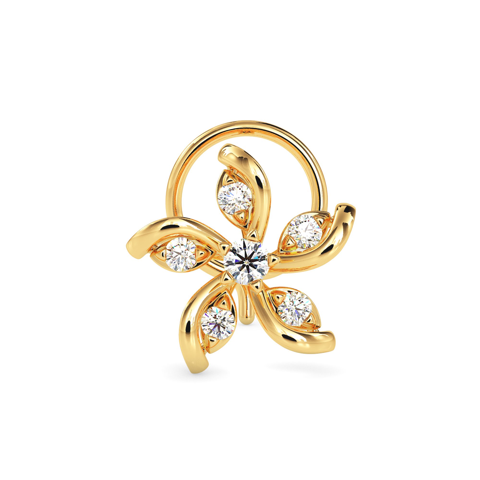 Bloom Nose Pin
